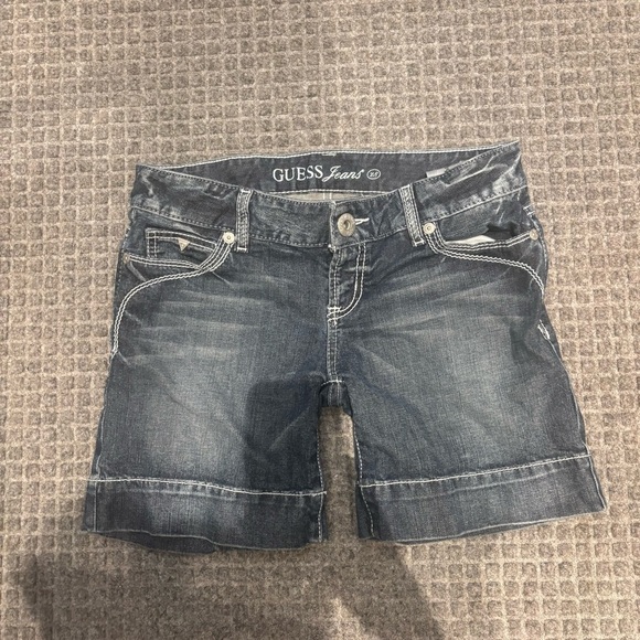 Guess gray Jean Shorts Classic - Picture 1 of 4